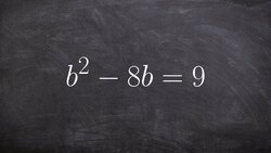 Solve by completing the square Instructional Video
