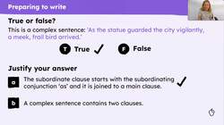 Writing the opening of 'The Happy Prince' Instructional Video