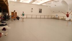 Dancers of the Nutcracker practicing News Clip