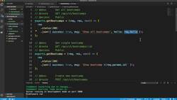 Node.js API Masterclass with Express and MongoDB - Intro to Middleware Instructional Video