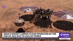 NASA Mars Lander To End Operation Due To Lack Of Power News Clip