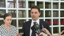 CLEAN : Greek journalist Koukakis appears after Supreme Court trial News Clip