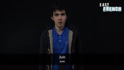 12 Months of the year in French Instructional Video