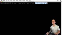 Linux Fundamentals - Piping Results of the Find Command to the Other Command Using Xargs Instructional Video
