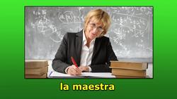 Intro Spanish Lesson: School related vocabulary Instructional Video