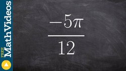 Sketching a negative angle in standard position Instructional Video