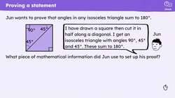 Proving or disproving a statement Instructional Video