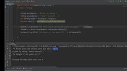 Fundamentals Of Object-Oriented Programming: Java and IntelliJ - Strings Instructional Video