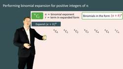 Performing Binomial Expansion for Positive Integers of n Instructional Video