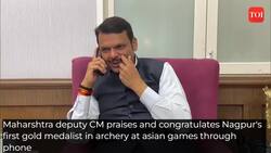 Maharashtra deputy CM congratulates Asian Games gold medalist Ojas Deotale News Clip