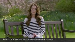 Outpouring of sympathy for Princess Catherine after cancer diagnosis News Clip