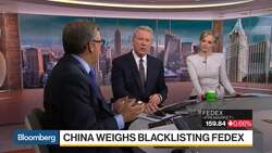 FedEx Caught Up in U.S.-China Spat News Clip