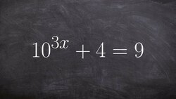 Solving Exponential equations Instructional Video