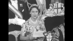 Rumors make the headlines in London that Princess Margaret will wed Capt. Peter Townsend News Clip
