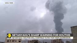 Israel-Yemen war: Netanyahu's sharp warning, says 'Houthis will continue to pay for aggression' News Clip