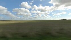 Denmark XXII synched series right side driving studio process plate background Stock Footage