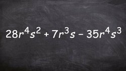 Using the area of a rectangle to factor an expression with three terms Instructional Video