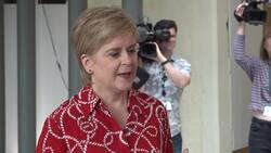 Sturgeon returns to Holyrood after arrest News Clip
