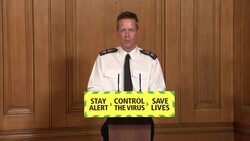 Paul Lincoln, director general of Border Force, speaks at daily coronavirus briefing from Downing Street News Clip