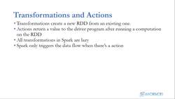 PySpark and AWS: Master Big Data with PySpark and AWS - Spark RDDs Instructional Video
