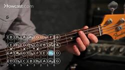 How to Play a D Sharp / E Flat Minor Triad on Bass Guitar Instructional Video