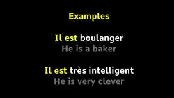 Learn French: know the difference between "Il est" and "C'est" in 5 minutes. Instructional Video