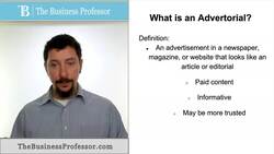 Advertorial Instructional Video