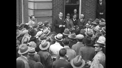 Senator Alben Barkley campaigns for Democrats News Clip