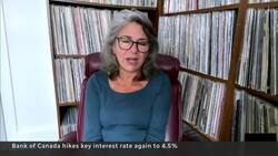 Bank of Canada hikes interest rates again to 4.5% News Clip