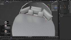 Blender Beginner’s Bootcamp - Lesson 59 - 3D Bed Texturing Techniques Instructional Video