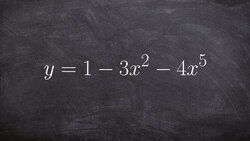 Determine end behavior using limit notation Instructional Video