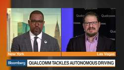 Qualcomm's Amon Expects Autonomous Cars on the Road by 2023 News Clip