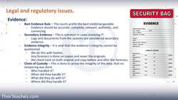 CISSP® Certification Domain 1 Security and Risk Management Video Boot Camp for 2022 - Laws and Regulations - Evidence Instructional Video