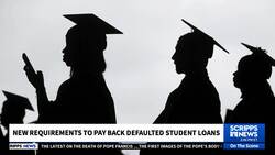 New requirements to pay back defaulted student loans News Clip