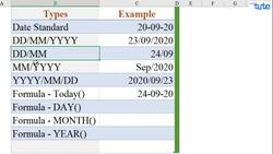 Microsoft Excel Tutorial: How to Enter and Format Dates in Excel Instructional Video
