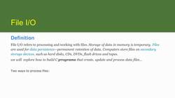 Learn and Master C Programming - Introduction to File I/O Instructional Video