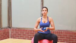 How to Do a Concentration Curl for Female Arm Workout Instructional Video