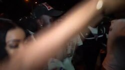 CLEAN : Gambian national football team arrives at Banjul airport after AFCON News Clip