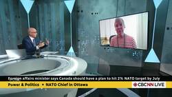 Canada lags behind NATO allies, must have plan to reach 2 per cent target: former NATO official News Clip