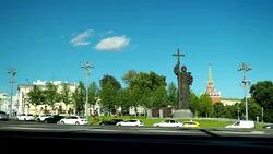 Street traffic Stock Footage