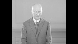 During Great Depression, US Army General James G. Harbord speaks in NY City of danger of Bonus Army News Clip