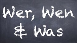 Wer, Wen, & Was - German 1 WS Explanation - Deutsch lernen Instructional Video