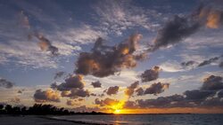 Tropical sunrise ocean waves on luxury sand beach Stock Footage