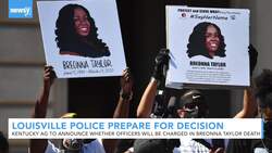 Louisville Police Prepare For Breonna Taylor Decision News Clip