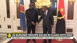 DR Congo Crisis: ‘Peace Talks’ Between M23 Rebels And Dr Congo To Start In Angola News Clip