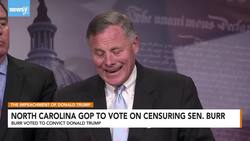North Carolina GOP To Vote On Censuring Sen. Richard Burr News Clip