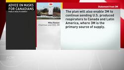 3M strikes deal to keep sending masks to Canada News Clip