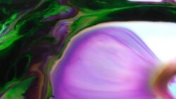 Abstract Colorful Mixing Oil And Paint Blasting Background Texture Stock Footage