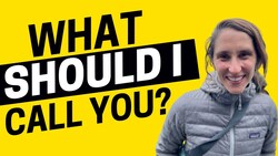 1990 - What Should I Call You? Names in American Culture Instructional Video