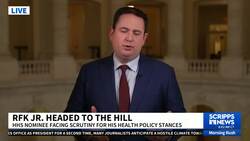Robert F. Kenndy Jr. on Capitol Hill lobbying lawmakers ahead of Senate confirmation hearings News Clip